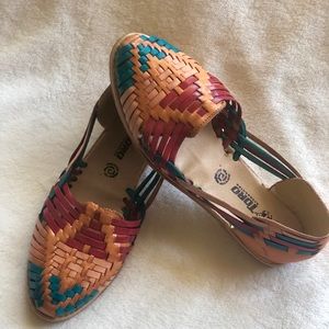 Mexican leather huaraches
